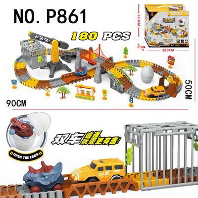 城市建筑工程轨道车180PCS - OBL10201666