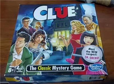 线索游戏-适用年龄:8 岁及以上。 适合 3 到 6 个玩家 - OBL10204232