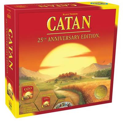卡坦岛桌游25周年纪念版 - OBL10204262