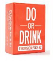 Do or Drink - 纸牌游戏 - 扩展包 #1 - 派对游戏 - 大学、露营和 21 岁生日派对拓展红色 - OBL10204294