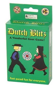 Dutch Blitz:原创快节奏纸牌游戏,包含 160 张卡片,快速方便学习,非常适合家庭游戏,适合所有人,适合 2 至 4 名玩家,适合 8 岁及以上儿童 - OBL10204296