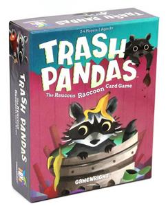 垃圾熊猫,1.玩家是凶猛的浣熊,倾倒在垃圾桶上吃食物
2.玩家推动他们的运气获得更多卡片,但必须将其存放,以便他们在游戏结束时计算积分
游戏结束时,游戏结束。
3.积分最多的玩家获胜!
4.加强视觉辨别能力和概率
5.配有 54 张卡片、6 个木质令牌和 1 个定制骰子 - OBL10204310