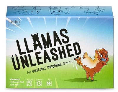 火焰释放,1.Farmageddon 就在这里。 准备一场史诗般的谷仓战。
2.另一步,独角兽...美洲驼将从这里拿出来! Llamas Unleashed 包括 135 张全新的卡片,主演了农业最可爱的家畜。
3.但美洲驼并不是唯一的新孩子。 山羊,羊,羊驼和羊驼也在这个诙谐而异想天开的农场主题的纸牌游戏中跑过狂野,基于您已经熟知和喜爱的不稳定独角兽 - OBL10204312