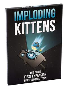 内爆小猫拓展-扩展套装 - 俄罗斯轮盘纸牌游戏,轻松家庭友好派对游戏 - 成人、青少年和儿童的纸牌游戏- 20 张卡片附加 - OBL10204327