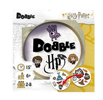 哈利波特纸牌游戏 | 儿童游戏 | 年龄 6 岁以上 | 2 至 8 名玩家 | 平均游戏时间 15 分钟 | Zygomatic 制造彩盒 - OBL10204347