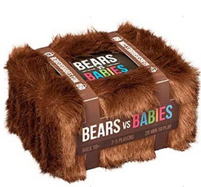   熊与小孩- 怪物搭建纸牌游戏 - 家庭友好派对游戏 - 成人、青少年和儿童纸牌游戏 - OBL10204359