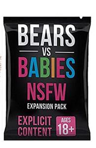  熊与小孩袋装- 怪物搭建纸牌游戏 - 家庭友好派对游戏 - 成人、青少年和儿童纸牌游戏 - OBL10204360