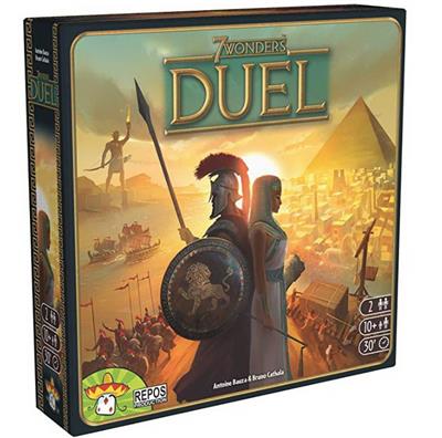 7 个奇迹决斗万神殿棋盘游戏 - 新版 | 家庭棋盘游戏 | 成人和儿童棋盘游戏 | 文明和战略棋盘游戏 | 3-7 名玩家 | 适合 10 岁及以上儿童 | Repos Production 制造 - OBL10204404