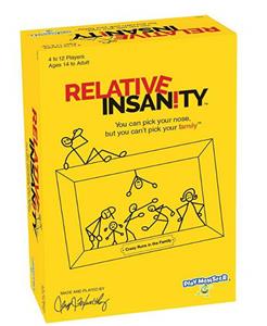 相对疯狂 -- 搞笑派对游戏 -- 来自喜剧演员 Jeff Foxworthy -- 14 岁以上 -- 4 岁以上玩家 - OBL10204412