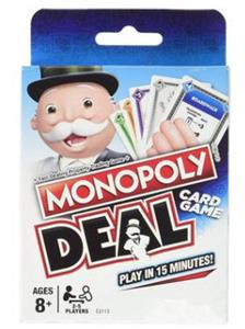 大富翁交易纸牌游戏,快速玩纸牌游戏,适合 2-5 名玩家,圣诞袜,适合 8 岁及以上家庭和儿童 - OBL10204427