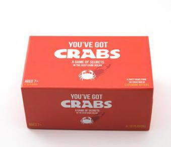 你有螃蟹-仿螃蟹扩展包 - 家庭友好派对游戏 - 成人、青少年和儿童纸牌游戏 - OBL10204442