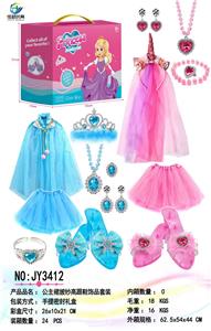 跨境亚马逊独角兽公主饰品过家家扮演套装 - OBL10207032