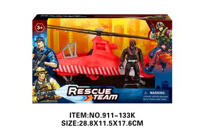 Sets / fire rescue set of / ambulance - OBL10213425