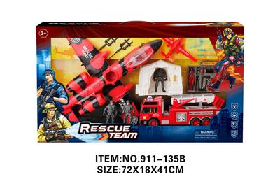 Sets / fire rescue set of / ambulance - OBL10213436
