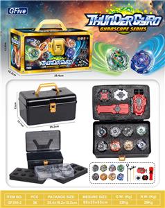 8颗陀螺+双拉尺发射器+单拉尺发射器+箭型发射器+双向拉线发射器 - OBL10226094
