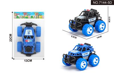 迷你骨架警车惯性车 - OBL10230315