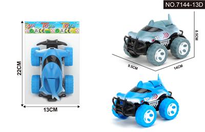 1:43迷你越野鲨鱼涂鸦车 - OBL10230323