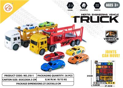 惯性双拖车工程车 - OBL10231627