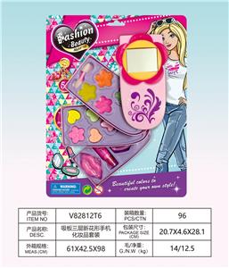 三层新花形手机化妆品套装 - OBL10231749