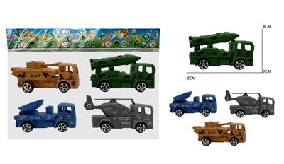 滑行军事车（4PCS） - OBL10232949