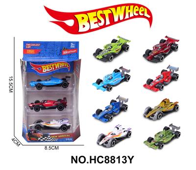 1:64合金车（赛车）3只盒装 - OBL10234281