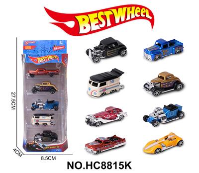 1:64合金车（老爷车）5只盒装 - OBL10234284