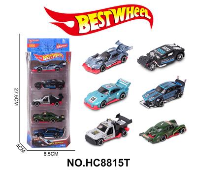 1:64合金车（赛车）5只盒装 - OBL10234293
