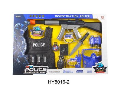 警察套装（枪带声光振
动2*AA不包电，手雷带
声光包3*AG13） - OBL10235847