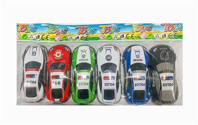回力轻合金铁皮警车（6只） - OBL10236026