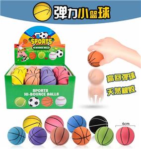 盒庄24粒弹力小篮球 - OBL10240913
