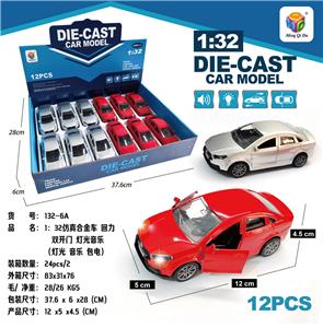 1:32仿真拉达尼瓦开二门回力合金车
带灯光音乐 - OBL10242010