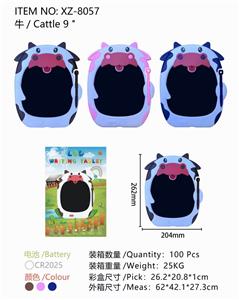 9寸卡通牛液晶手写板 - OBL10243716