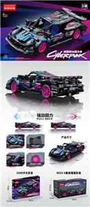 1:18回力车法拉利   (赛博朋克) 集装箱版 513PCS - OBL10243831