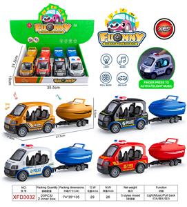 合金Q版车
(4只装) - OBL10243901