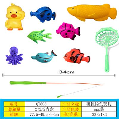 钓鱼玩具磁性款（吹跑鱼款式随机） - OBL10249604