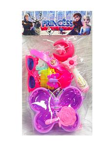 冰雪过家家蝴蝶包带饰品娃娃 - OBL10250362