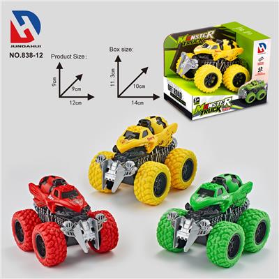 怪兽惯性车3色混装 - OBL10252162
