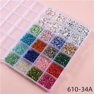 24格串珠收纳盒（带线盒+小剪刀 - OBL10252319