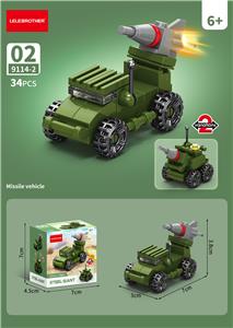 导弹车 34PCS - OBL10252429