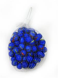 1.6CM 100粒 兰奶花玻璃珠 - OBL10252612