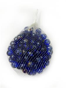 1.6CM 100粒 古兰玻璃珠 - OBL10252613