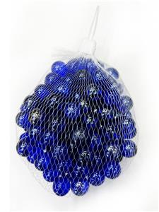 1.6CM 100粒 古兰玻璃珠 - OBL10252619