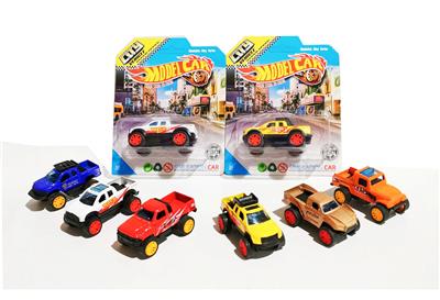 合金车1:64回力皮卡车
6款混装 - OBL10252704