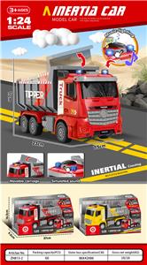 1：24声光翻斗车（包电）单款2色混装 - OBL10253254