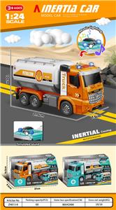1:24声光油罐车（包电）单款2色混装 - OBL10253260