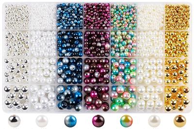 4/6/8/10厘珍珠+线（28格） - OBL10254852