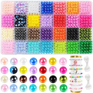 6厘珍珠+线（28格） - OBL10254857