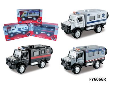 乌尼莫克U40俄文警车 - OBL10257725