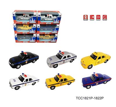 俄罗斯合金警车
（两款各3色混装） - OBL10257890