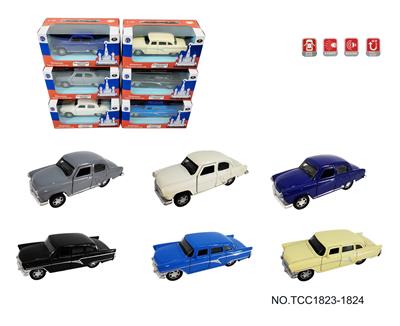 俄罗斯合金轿车
（两款各3色混装） - OBL10257892